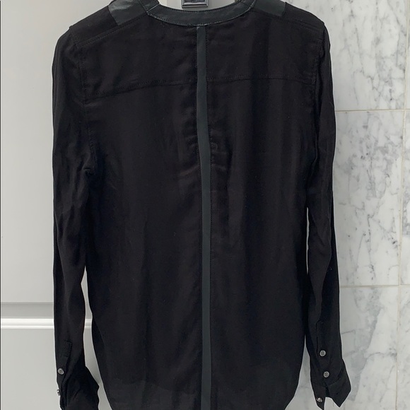 Helmet Lang  leather top - Picture 4 of 4